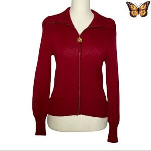 Luisa Spagnoli Zip Knit Sweater Size Unknown
